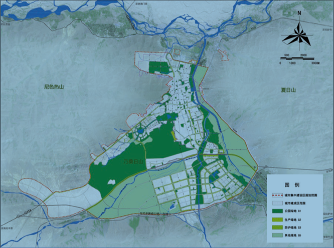 日喀则市绿地系统规划图片.png